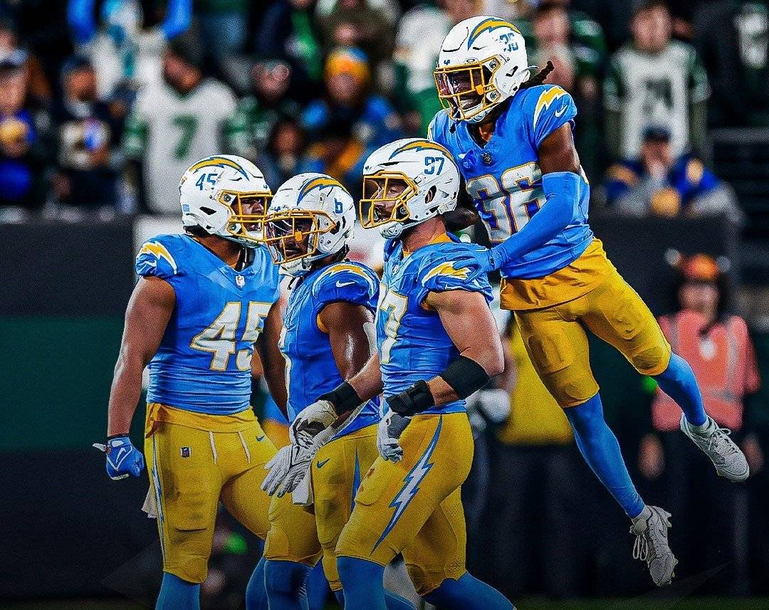 The Chargers' record is now 4-4.