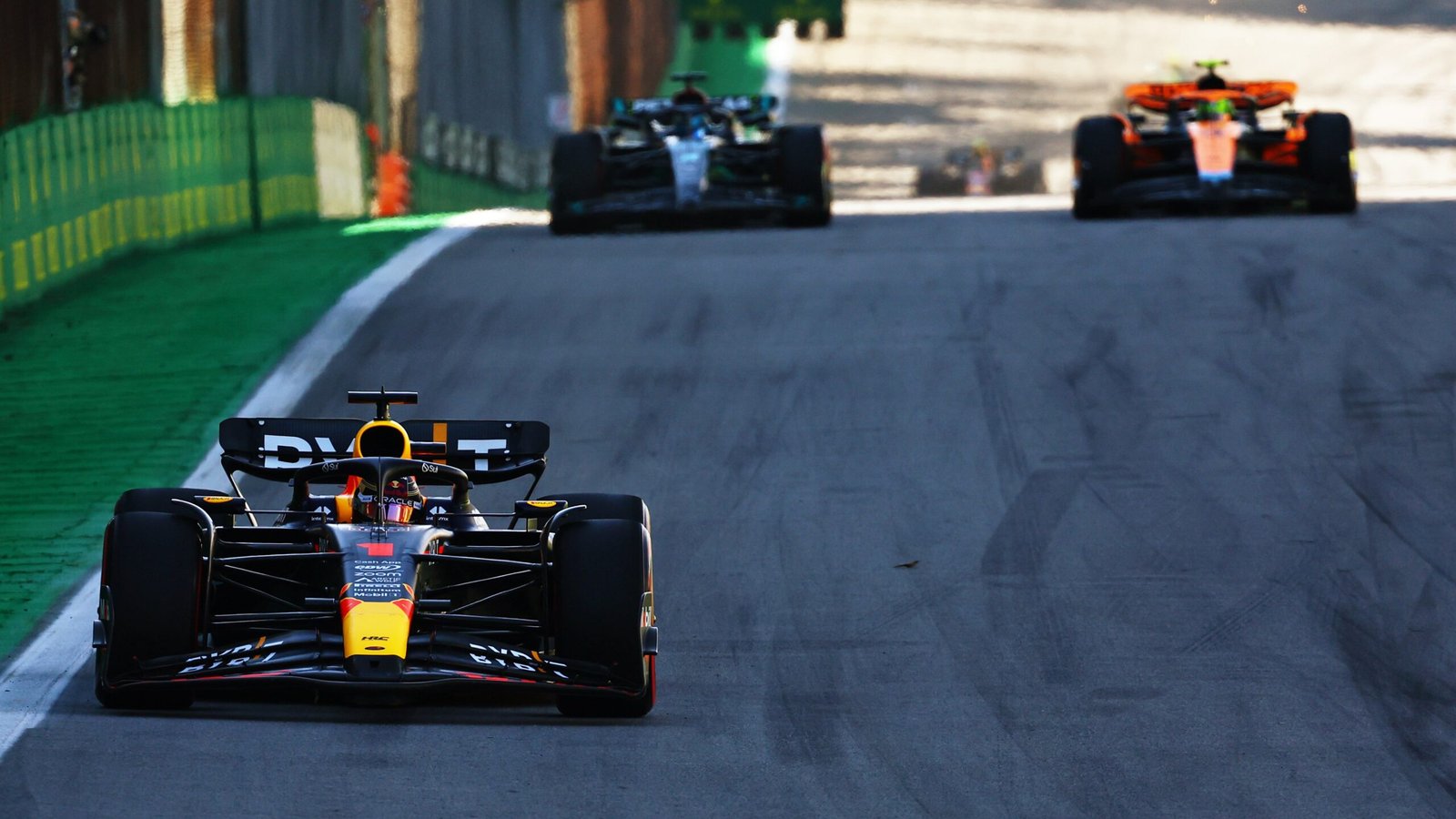 Max Verstappen won the sprint race.